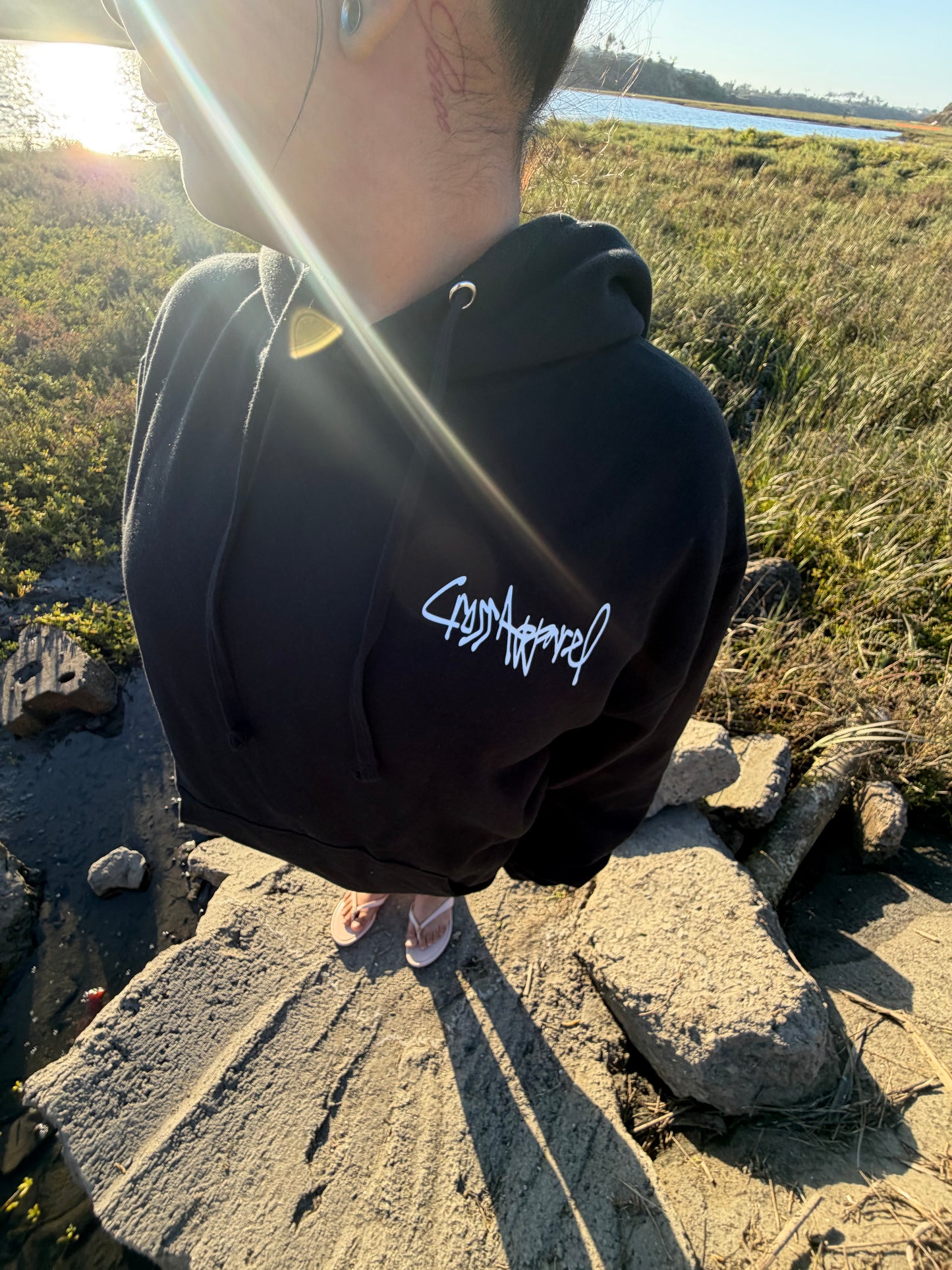 Black Hoodie CA